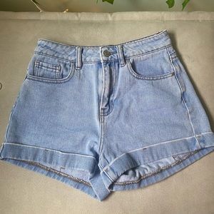 Mom jean shorts